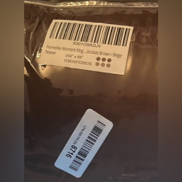 HOMELIKE MOMENT Brown / Beige Lightweight Comforter x Size : King - Picture 3 of 3